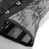 Women Sexy Lace Mesh Breathable Steel Boned Slimming Belt Waist Trainer Corset MS1525