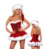 Hot sale short red christmas dress M1164