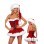 Hot sale short red christmas dress M1164