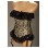 leopard print lace bundle of edge corset m1773