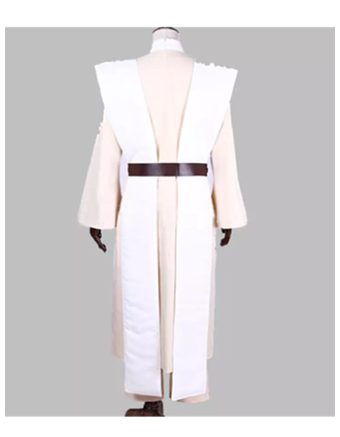 Jedi Knight Costume Luke Skywalker white Coat M40457