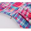 Women Elegant Casual Plaid Printed Vintage Pinup Rockabilly Hepburn Swing Dress M5167