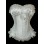 sexy white lace bundle of edge corset m1755e