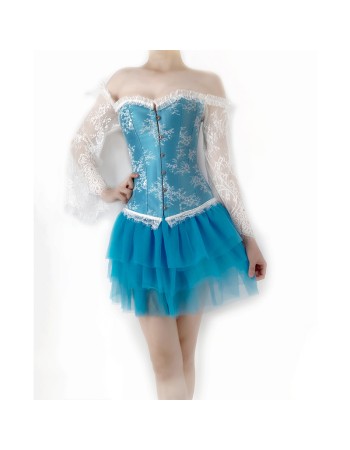 Bustiers Lace Lingerie Women Sexy Corset One Shouldered Corset Top WK1708