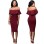 Off-shoulder Women Ruffle Dress M81092