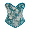 Flower Palace Corset Butterfly Print Bone Dress Wedding Base Waist Busier 22025