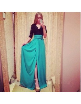 Fashion Top Design Sexy Long Maxi Dress M3995b