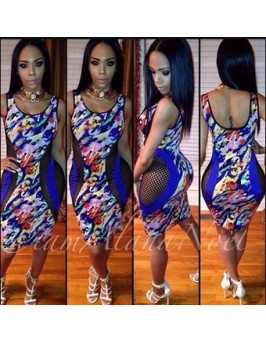 Fashion Design Top Bodycon Maxi Dress M3973