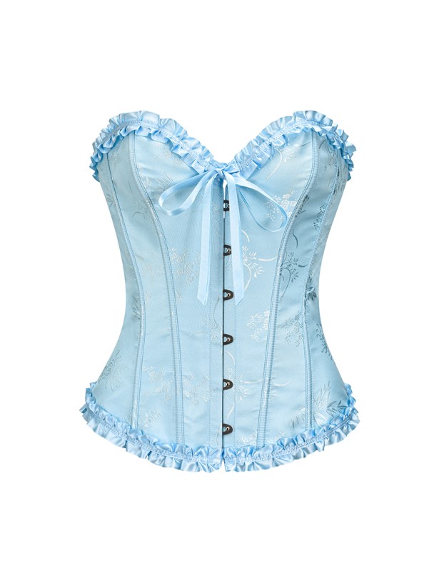 Women Sexy Corsets Bustiers Floral Burlesque Vintage Corset M26046