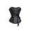 black jacquard corset with belt m1826g