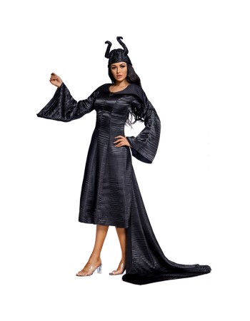 Evil Queen Halloween Witch Robe Women Costume M40766