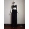 Black Two Piece Bodycon Evening Dress M3968a