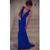 Fashion Design Blue Maxi Dress M3982a