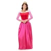 Pink Princess Peach Dress Adult Cosplay Costume for Women Halloween SM20281