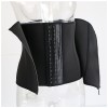 Black 12 Steel Bone Waist Corset m1398