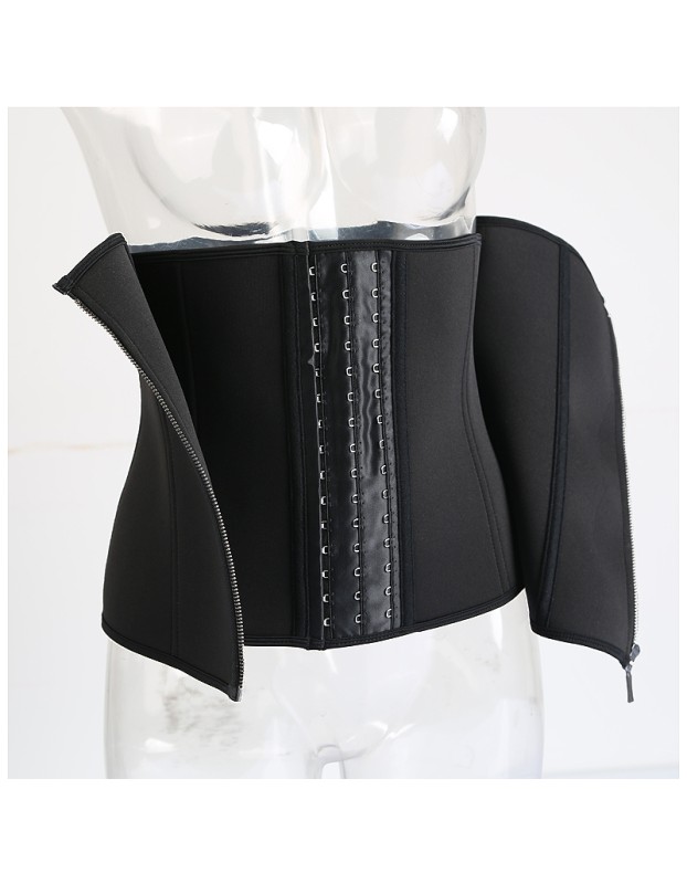 Black 12 Steel Bone Waist Corset m1398