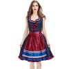 High Quality Traditional Bavarian Oktoberfest Beer Girl Costume m40664