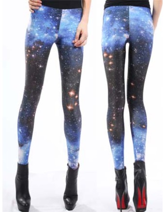 Ladies Stylish Galaxy Leggings 316
