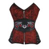 Rivet Jacquard Steampunk Steel Boned Corset Belt M1425