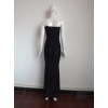 Sexy Black Long Maxi Dress M3990