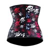 Halloween Playful Skulls 4 Steel Bone Waist Cincher M1303S