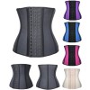 Newest 9 Steel Bones Sexy Latex Waist Training Corsets