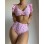 Leopard Print Bikini Swimsuit Set Sexy Fly Edge Bikini Women 1034