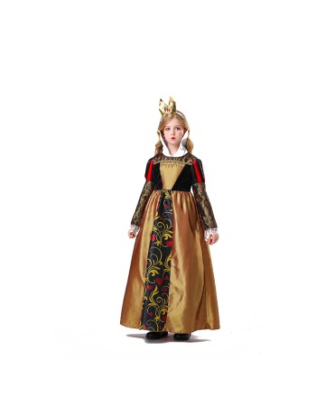 Children's Game Uniform Cosplay Princess of Hearts Dress Girl Cosplay Costume YM5822