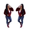 New fashiion sexy women red jacket short style with pocket M88080