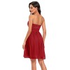 Dew Shoulder Word Gets Snow To Spin Wrap Bosom Skirt Melting Small Formal Dress CD070