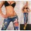 Seamless Tattoo Leggings trousers FG9051BE