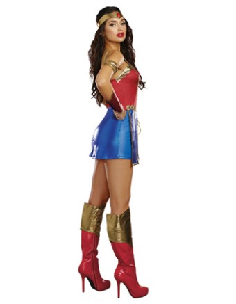 Superman sexy adult halloween costume M40285