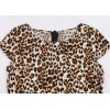 Leopard Print Elegant Dress M30398