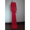 Red Top Style Long Maxi Dress M3994b