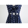 Sexy Spaghetti Strap Crop-Top Girl Summer Beach Dress M30389