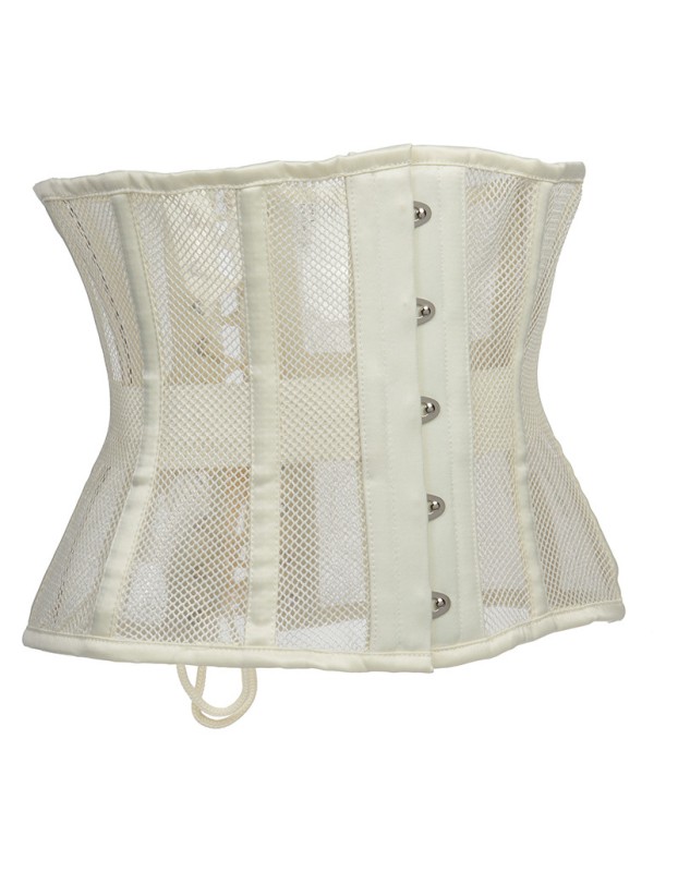Black Apricot Breathable Mesh Underbust Waist Corset M1431