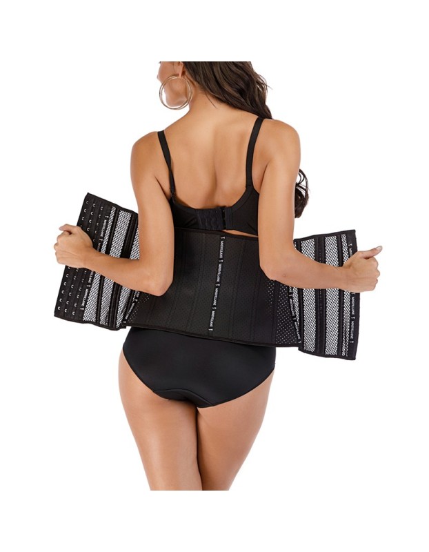 Breathable Steel Boned Waist Trainer Corsets New M1435