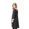 Girl Addams Family Costume Wednesday Addams Black Dress Cosplay Costume YM5820