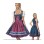 High Quality Traditional Bavarian Oktoberfest Beer Girl Costume m40664