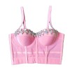 Shapewear Corset Crop Sexy Spice Girls Dance Erase Chest Color Drill Corset KN8029