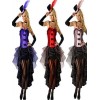 Women Sexy Burlesque Fancy Dress Costume M4567