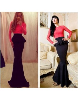 Sexy Mermaid Long Maxi Dress M2301