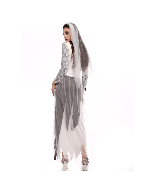 Halloween ghost bride plays costume M40252