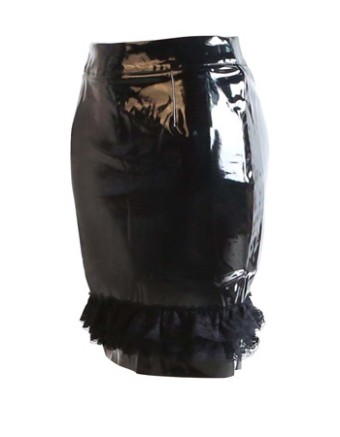 Sexy Black Tight Skirt Adult Dress M342