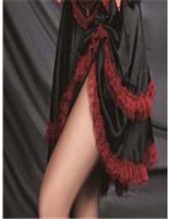 Red Fluffy Tutu Skirt M33