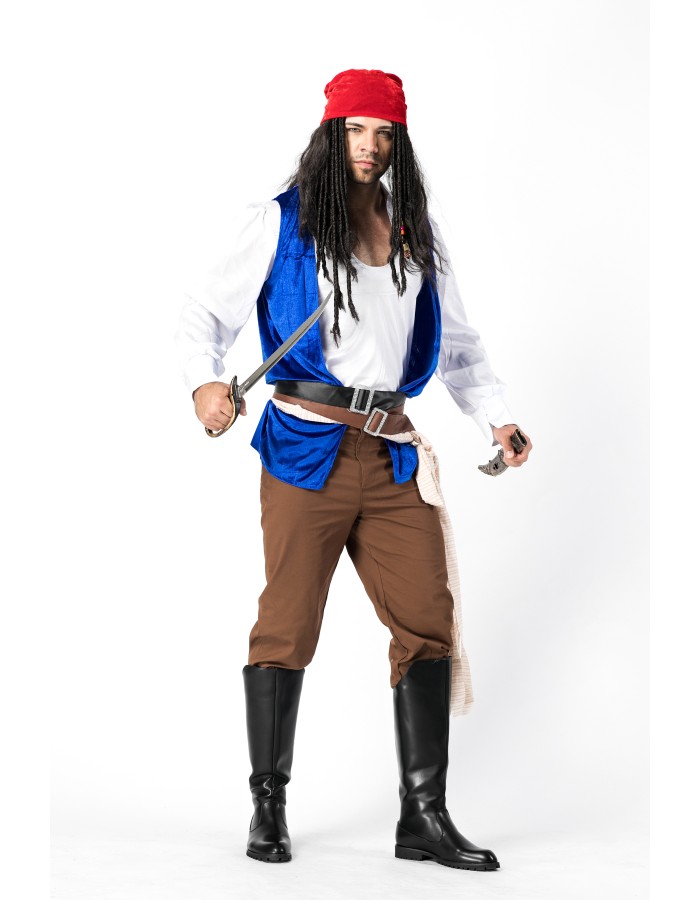 New arrival Sexy men pirate costume M4997
