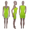 Spliced Sexy Mini Mesh Dress Womens Dresses Fashion M059