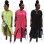 Solid color irregular skirt dress M8471