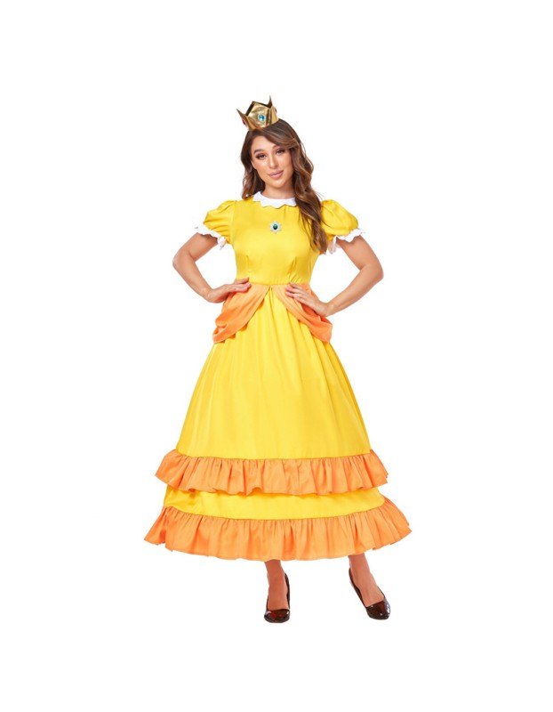 Super Mario Brothers Peach Blossom Princess Brigitte Costume Princess Brigitte SM10