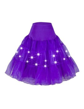 Fashion Colorful LED TUTU Dress S026